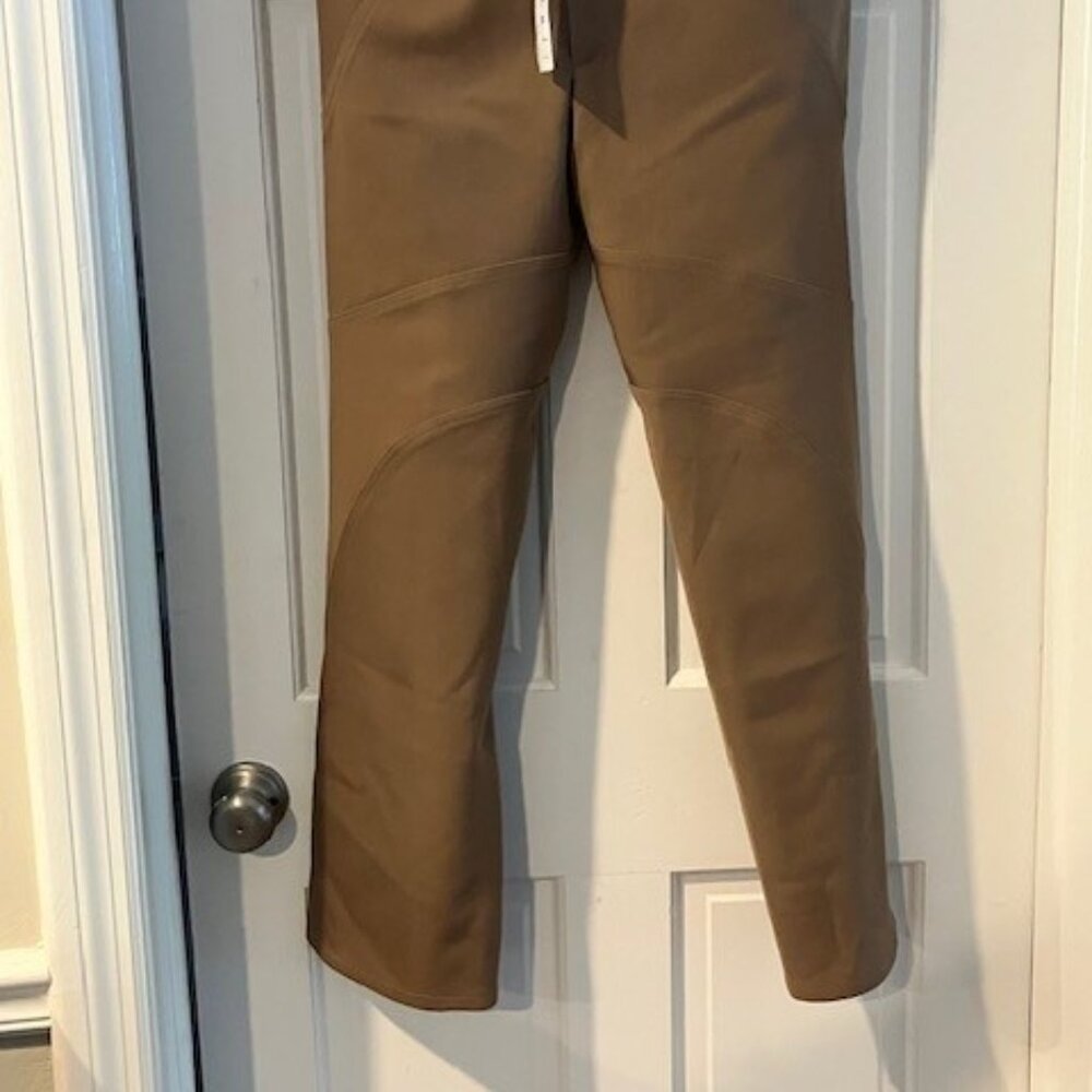 MARNI brown Virgin Wool Wide Leg Pants Size: M | US6, IT42 NWT - Picture 3 of 9